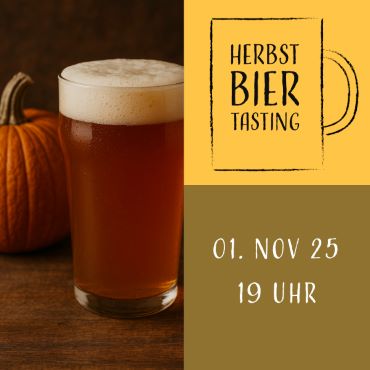 Herbst Bier Tasting! 01.11.25